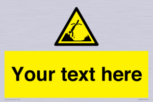 Custom Warning submerged objects